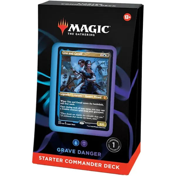 Magic the Gathering: Grave Danger (Blue-Black) Commander Starter Deck