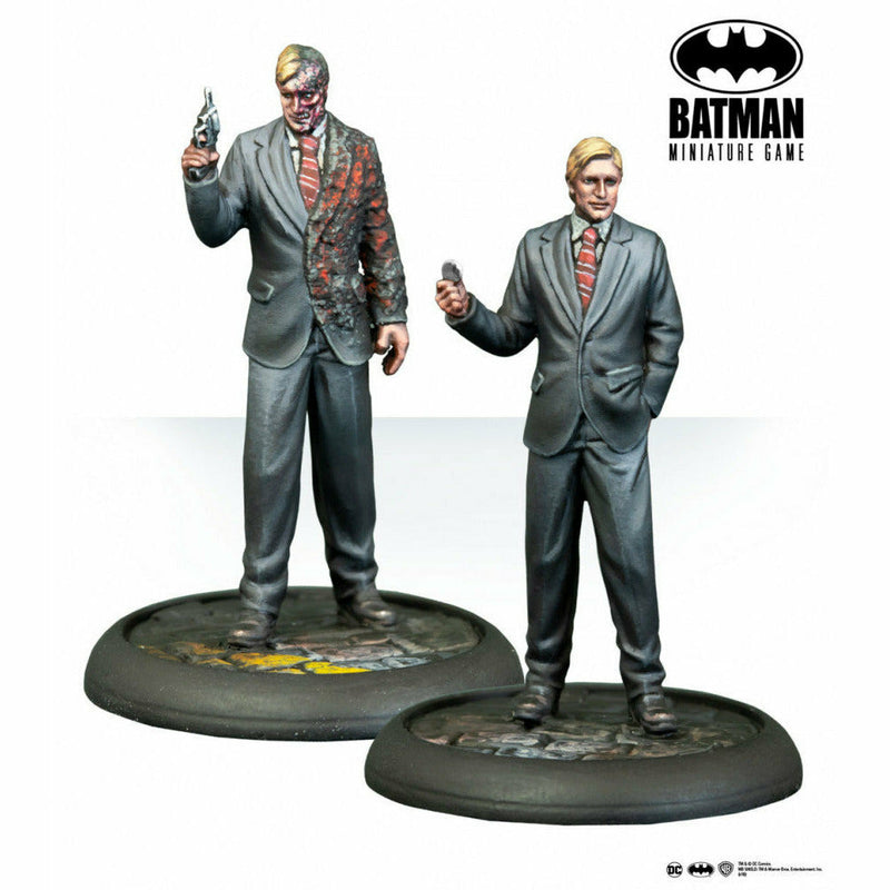 Batman Miniature Game: The White Knight & Two-Face