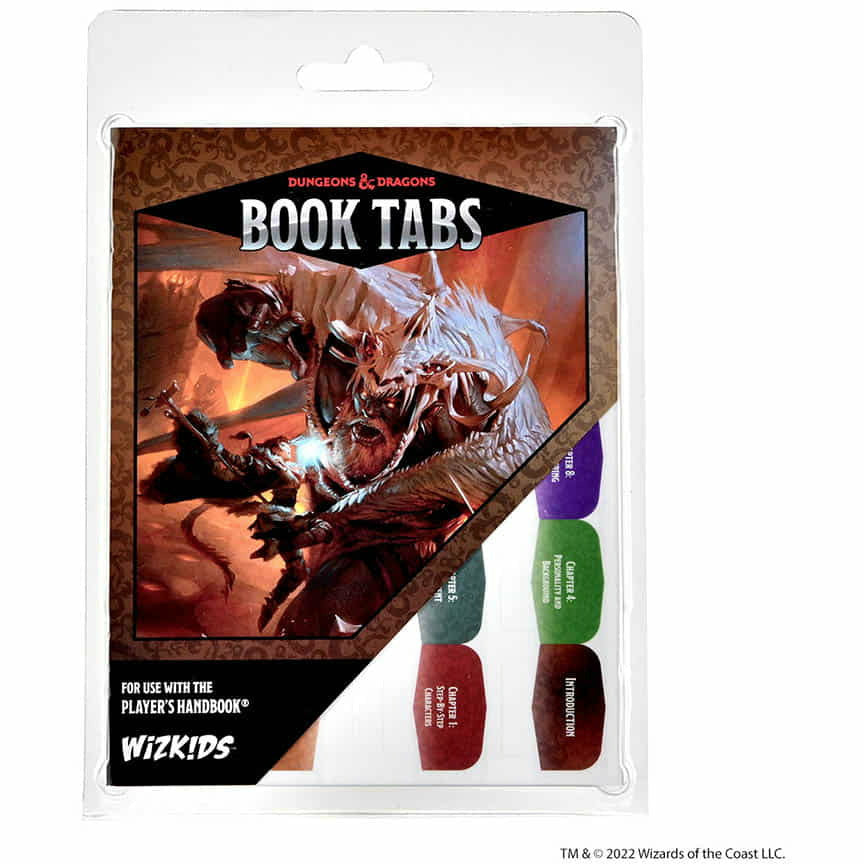 Dungeons and Dragons: Book Tabs - Player's Handbook