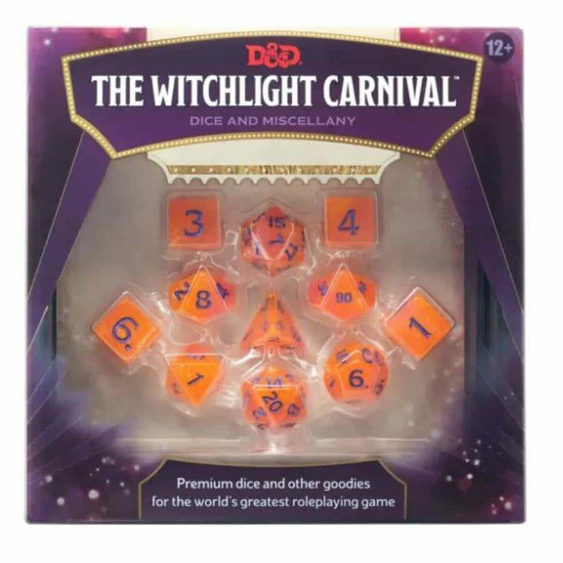 Dungeons and Dragons 5E: Witchlight Carnival Dice Set