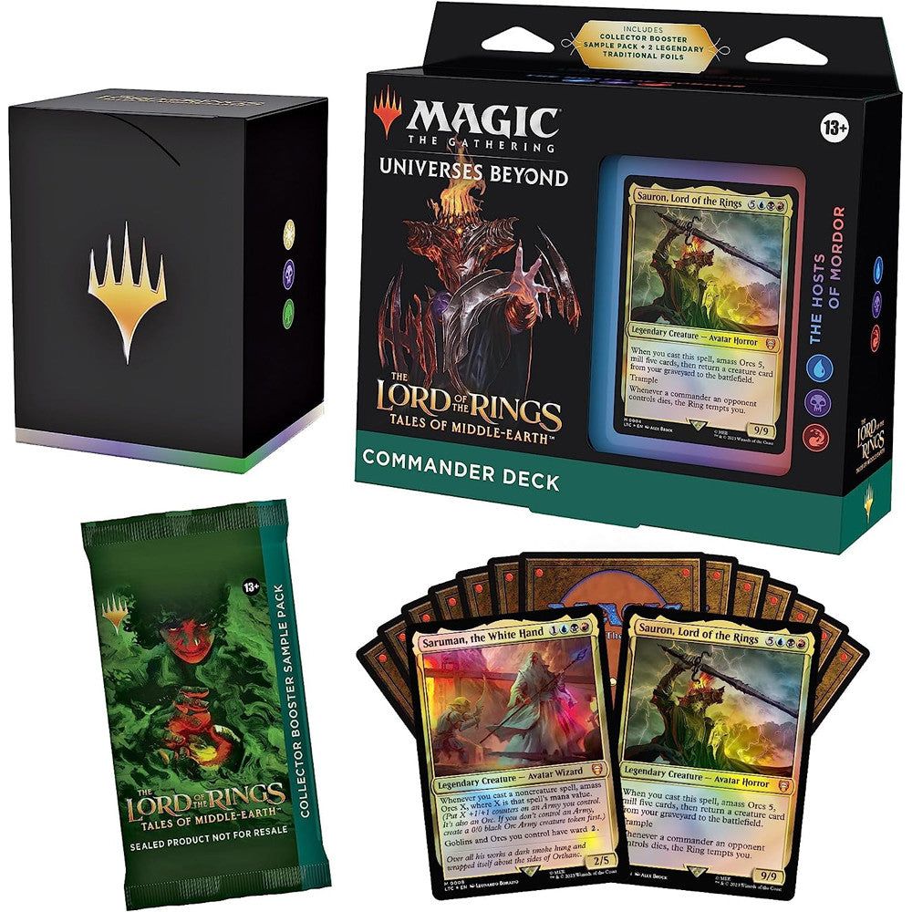 Magic the Gathering: The Hosts of Mordor Commander Deck - Lord of the Rings Tales of Middle-Earth